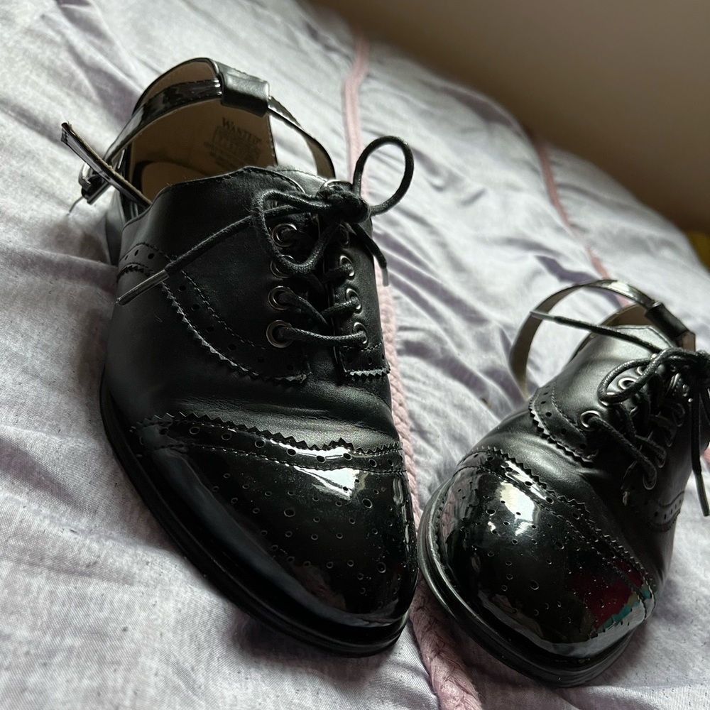 Wanted Black Vintage Shoes